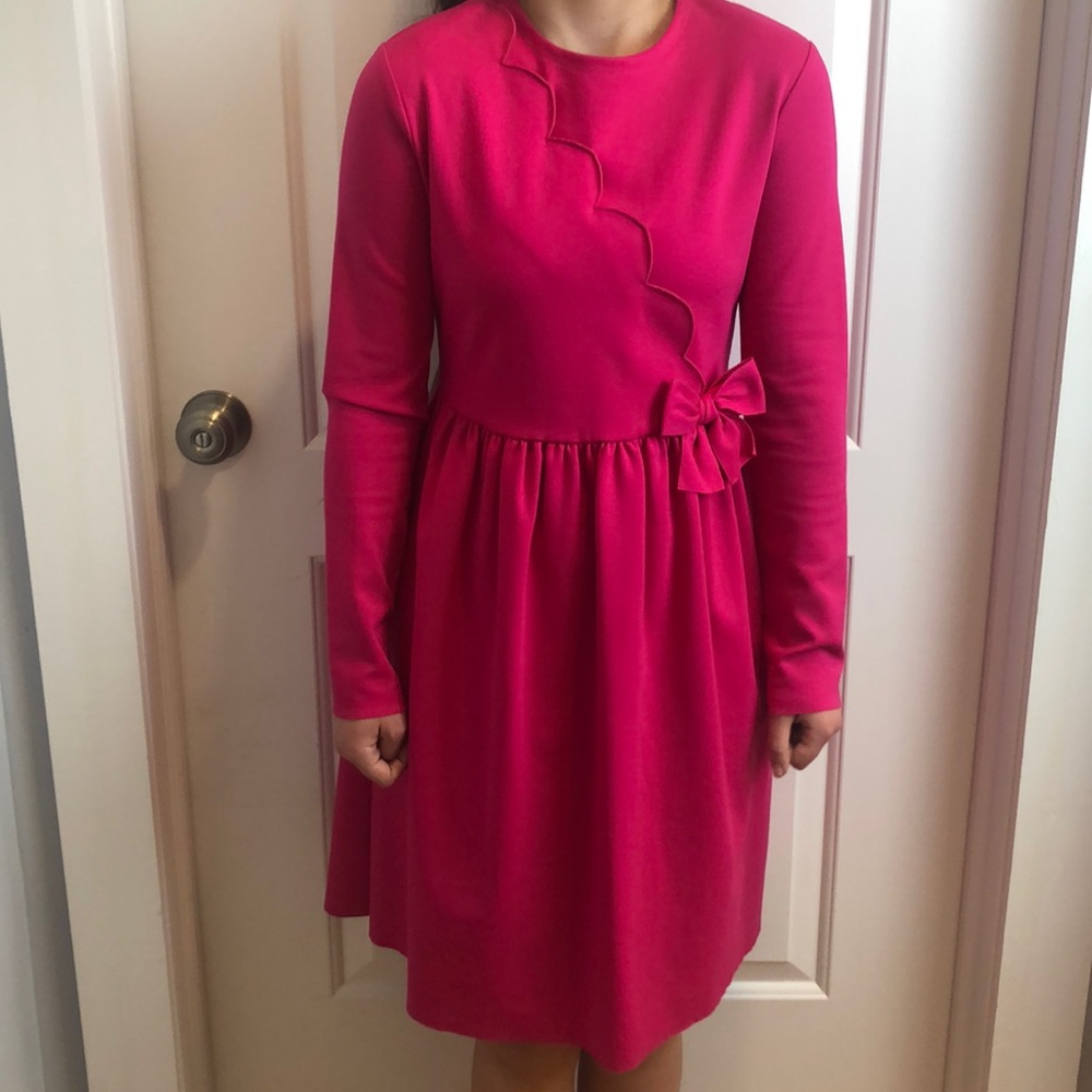 Il Gufo Bright Pink Dress Size 14 NWT